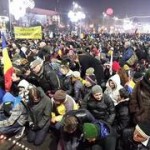 Proteste in piata universitatii