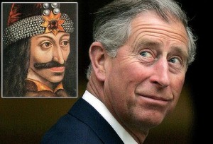 Printul Charles descendent a lui Vlad Tepes