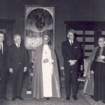 1969 Maurer si Corneliu Manescu la Vatican, cu Papa Paul VI