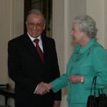 1993 London_Iliescu_Regina-Angliei