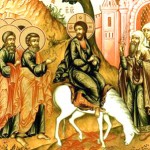 Iisus Hristos in Ierusalim floriile