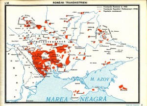 romanii din transnistria harta etnica romania mare basarabia pamant romanesc