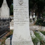 Mormântul actriței Agatha Bârsescu Iasi