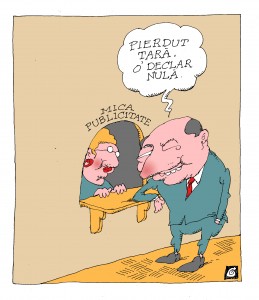 interesul politic caricatura