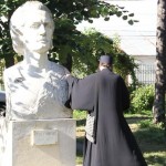 Mihai Eminescu la manastirea trei ierarhi din Iasi