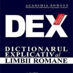 dex dictionarul explicativ al limbii romane