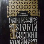 Pagini nescrise din istoria culturii romanesti