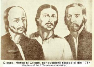 Horea Closca si Crisan la 1784