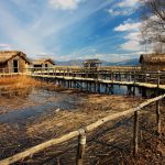 Dispilio sat neolithic in kastoria nord grecia