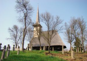 Romania Salaj Barsau Mare Biserica de lemn