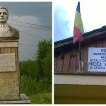 Barsana statuia si scoala Mircea Vulcanescu