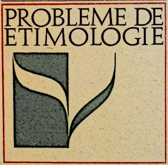 Problema de etimologie