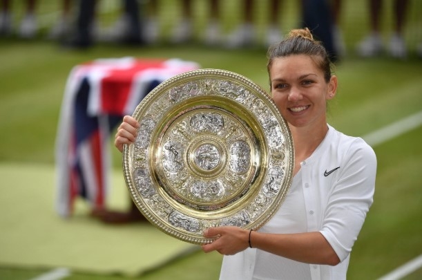 Simona Halep castigatoare la Wimbledon